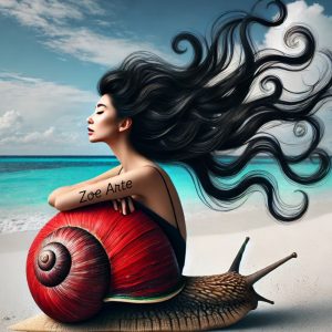 Snail woman